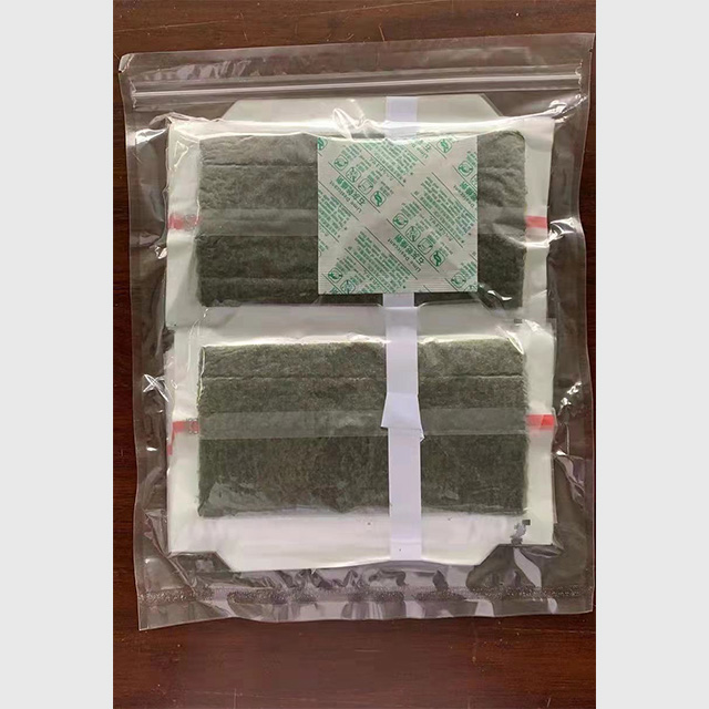 100 Stück Handrolle Sushi Nori Algen halb geschnittene Reis- und Gemüserolle